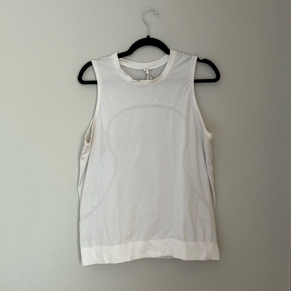 🍋Lululemon White Tank Top